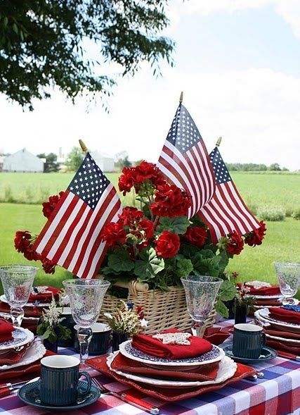 4th Of July Patriotic Wedding Theme Inspirations