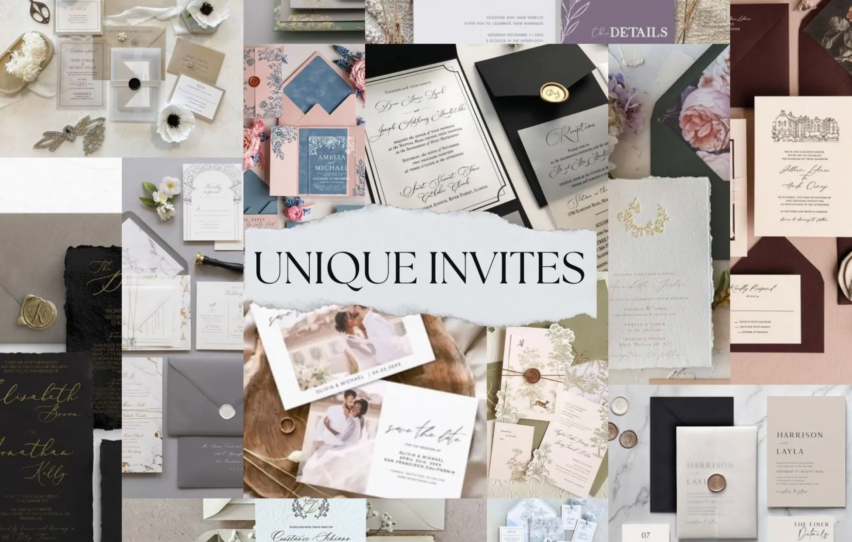 Beyond Basics: Unique Invites from Traditional Formats