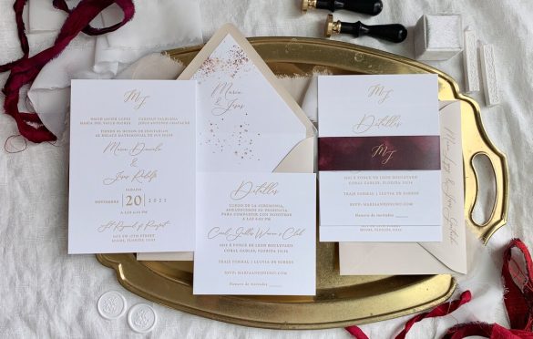 How to Choose and Create Wedding Menu Cards for Your Special Day