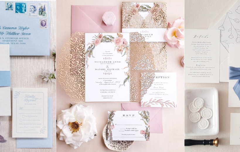 Beyond the Envelope: Unique Wedding Invitation Accessories