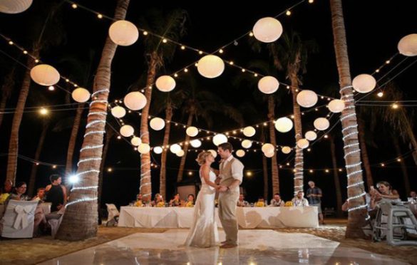 Backyard Wedding Inspiration: Kat Dennings & Andrew W.K. Style